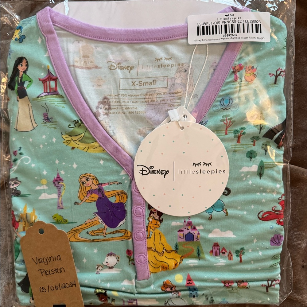 Little Sleepies Princess set -XS NIB - Picture 5 of 6